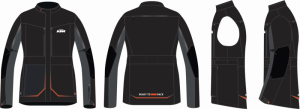 Geaca Dama KTM Tourrain V3 WP Grey/Orange/Black