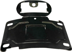 License Plate Frame Mounts Black, 1, nordicamoto.ro