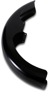 Hugger Series Front Fender Black