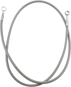 Extended Length Brake Line Black
