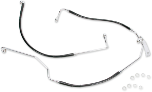 Stainless Steel Brake Line Kit Black