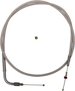 Platinum Series Throttle/idle Cable Silver +152 mm (6''), 1, nordicamoto.ro