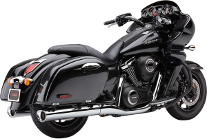 Tri-flo Slip-on Mufflers Chrome