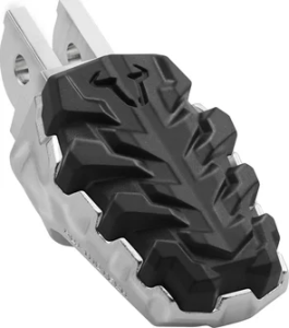 Suport pentru picioare Evolution, negru, argintiu, 2, nordicamoto.ro