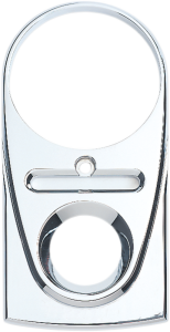 Teardrop Upper Dash Cover Chrome