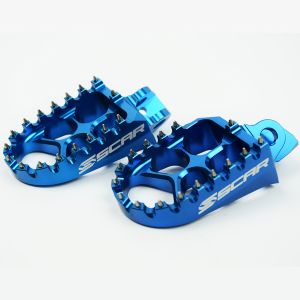 Evolution Racing Footpegs Blue