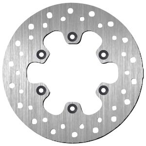 Brake Rotor Round Silver, 1, nordicamoto.ro