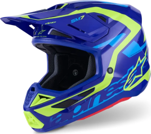 Cască Alpinestars SM7 Deed Blue