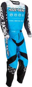 Tricou Moose Racing M1 Blue/Black M, 2, nordicamoto.ro