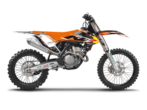 Trophy Graphic Kit With Seat Cover Yellow, Orange, Black, 4, nordicamoto.ro