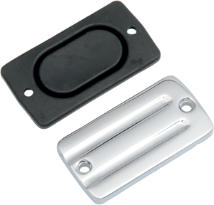 Front Brake Master Cylinder Cover Silver, 1, nordicamoto.ro