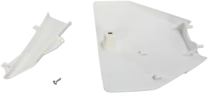 Replacement Front Number Plate White