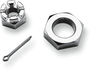 Axle Nut Kits Silver, 2, nordicamoto.ro