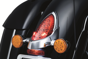Taillight Top Trim Chrome, 2, nordicamoto.ro