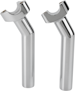 Forged Aluminum Handlebar Riser Silver, 1, nordicamoto.ro