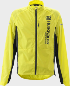 Jachete, Geaca Husqvarna Accelerate Windbreaker Yellow, nordicamoto.ro