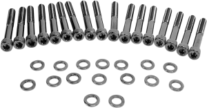 Socket-head Bolt Set Black Chrome
