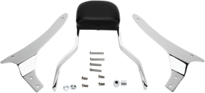 Square Sissy Bar Kit Chrome