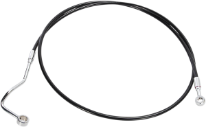 Xr Stainless Upper Brake Line Black, Chrome