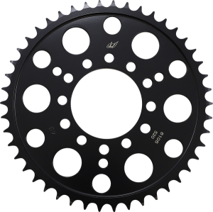 Lightweight Steel Sprocket Black, Zinc, 1, nordicamoto.ro