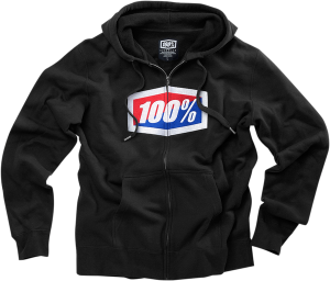 Official Fleece Zip-up Hoodie Black 