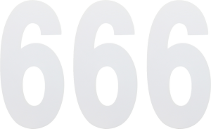 Standard Numbers White