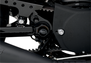 Swingarm Pivot Bolt Covers Black, 1, nordicamoto.ro