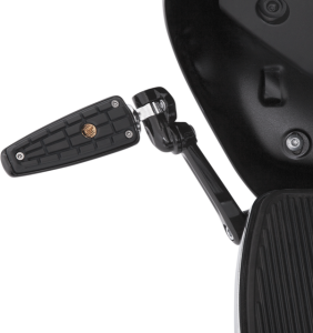 Driver Floorboard Highway Peg Mounts Black