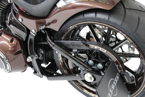 Belt Guard Black, Powder Coated, 1, nordicamoto.ro