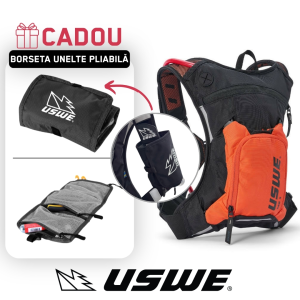 USWE promo, Rucsac Hidratare USWE Moto Hydro 3 Factory Orange, nordicamoto.ro
