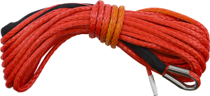 Synthetic Rope For Winch Red, 3, nordicamoto.ro