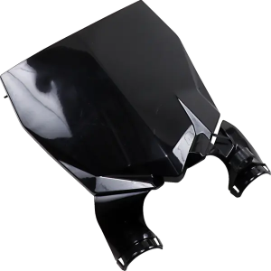 Stadium Number Plate With Fork Guards Black