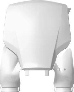 Number Plate Extension White 