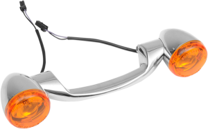 Bullet-style Rear Turn Signal Kit Chrome, 1, nordicamoto.ro