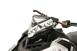 Skinz Next Level Windshield Pak Black/White 2015- Polaris Axys, 1, nordicamoto.ro