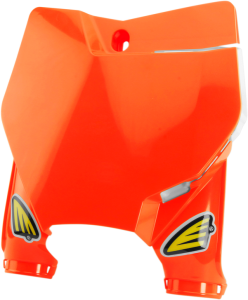 Stadium Number Plate Orange