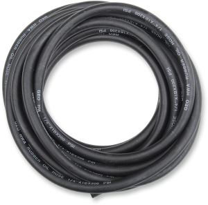 Universal Black Rubber Fuel And Oil Line Black