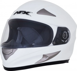Fx-90e Street Helmet Pearl White 2x-large Matte, Silver