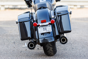 4-1/2(r) Gnx Slip-on Mufflers Silver