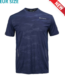 TRICOU QUICK-DRY – ALBASTRU/GRI CFMOTO