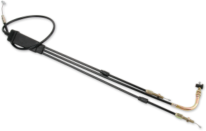 Black Vinyl Throttle Cable Black