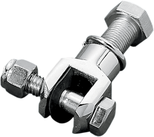 Replacement Chrome Footpeg Clevis Mounts Silver, 1, nordicamoto.ro