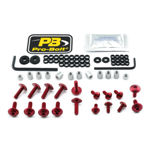 Fairing Bolt Kit For Suzuki Red