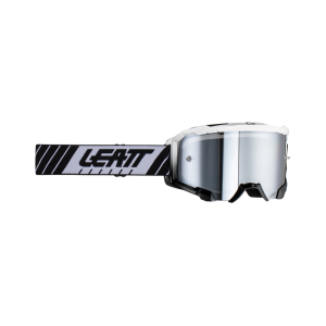 Ochelari Leatt Velocity 4.5 Iriz White Silver 50% Lentila Colorata