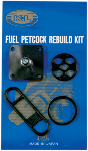 Fuel Petcock Rebuild Kit Black, 1, nordicamoto.ro