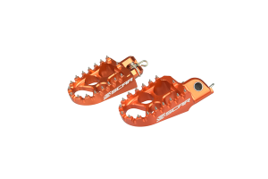 Evolution Racing Footpegs Orange