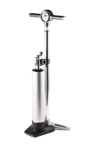 Analog Floor Pump Silver