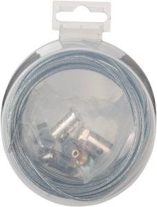 MOOSE RACING Emergency Cable Repair Kit Silver, 2, nordicamoto.ro