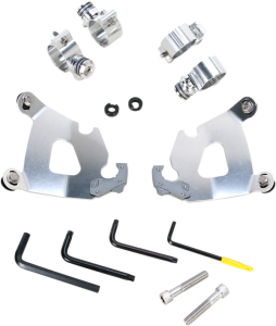Cafe Fairing Trigger-lock Hardware Kit Polished