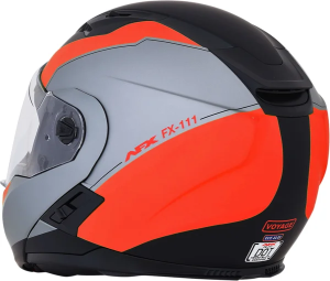 Fx-111 Voyage Helmet Gray, Red 2XL, 5, nordicamoto.ro